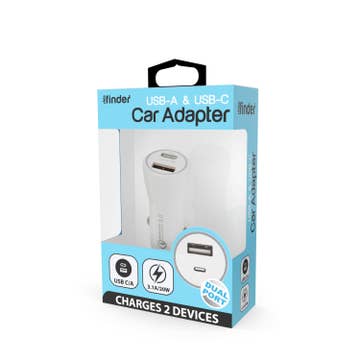 USB-C/A Car Adapter