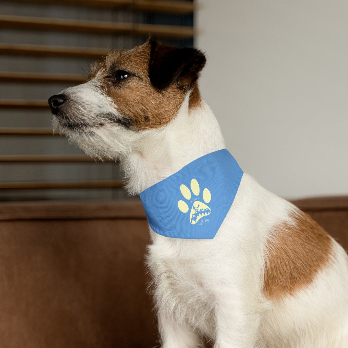 Let's Have a Ruff Day Pet Bandana with Collar