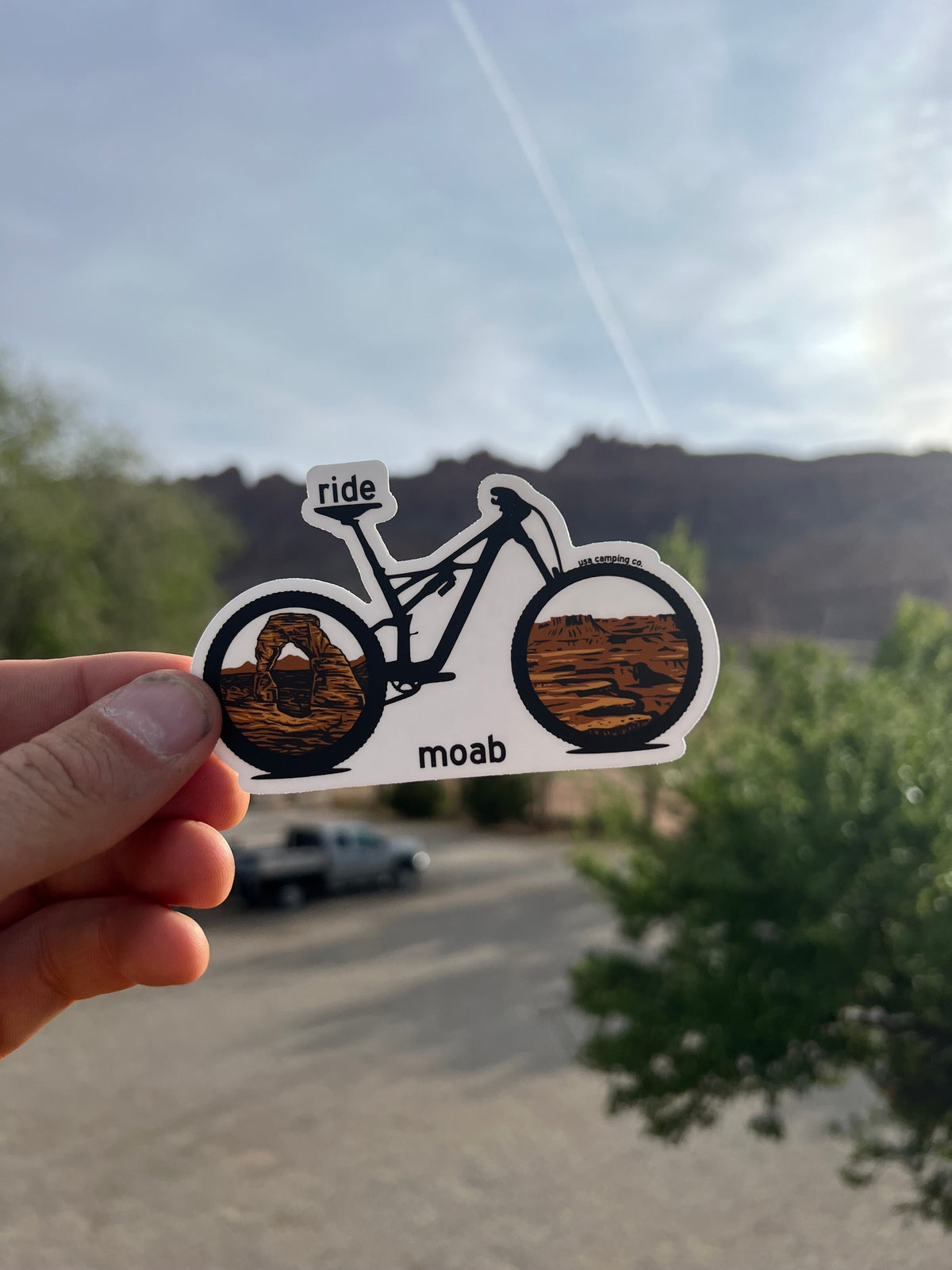 Ride Moab Sticker