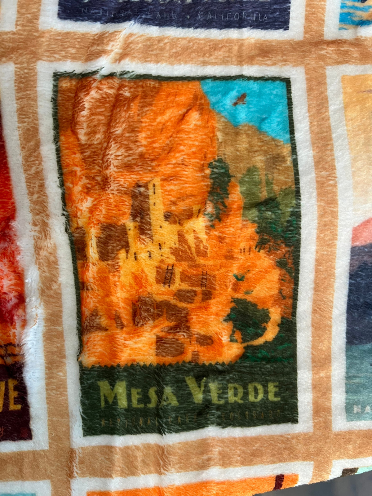 National Parks Fleece Blanket