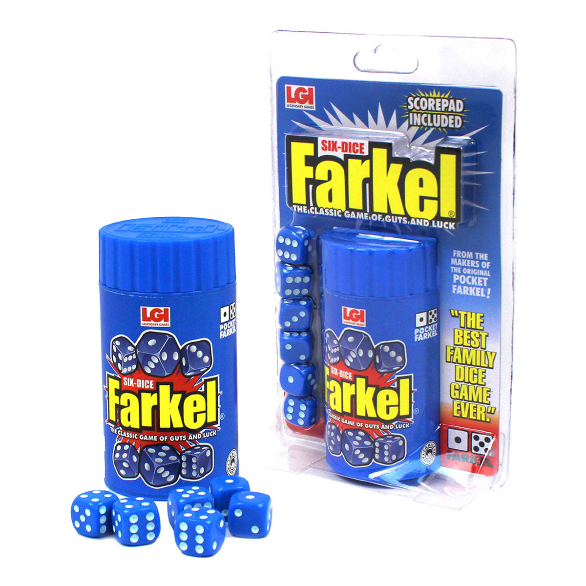 Farkel Guts & Luck Dice Tube