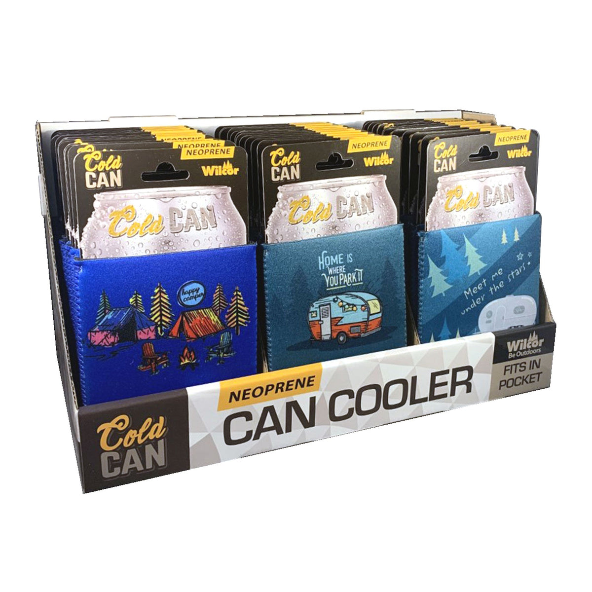 Neoprene Camping Themed Coozies
