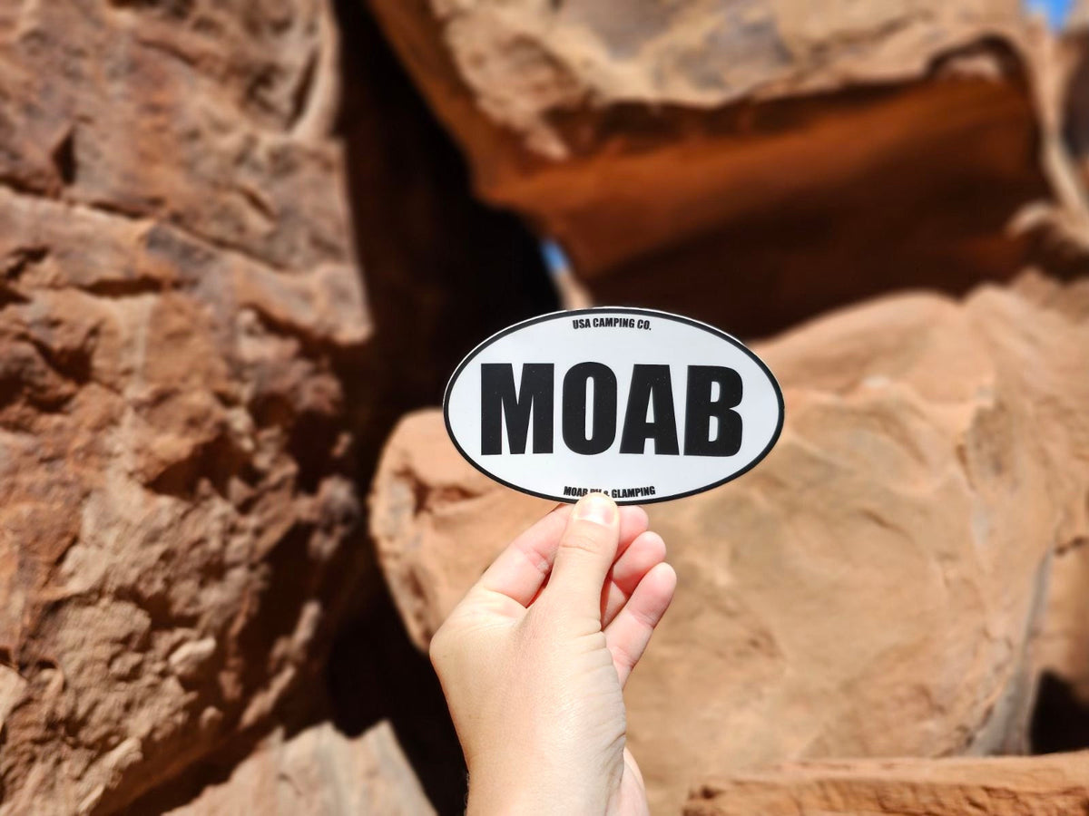 MOAB Oval Sticker