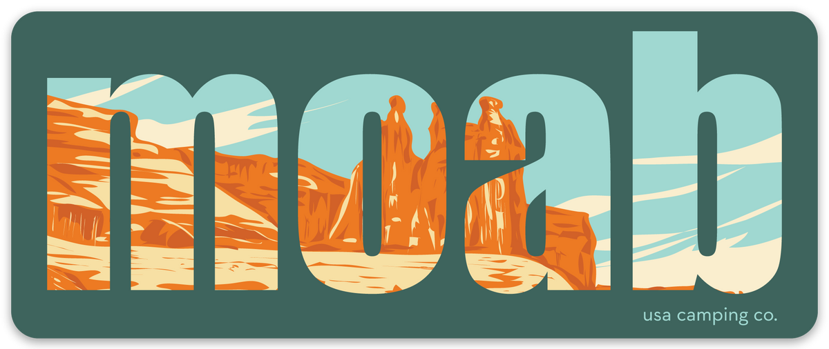 MOAB Inlaid Towers Magnet