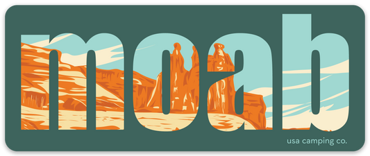 MOAB Inlaid Towers Magnet